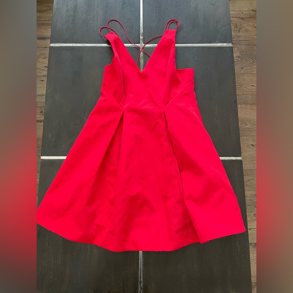 Topshop Cocktail Formal Dress Red 8